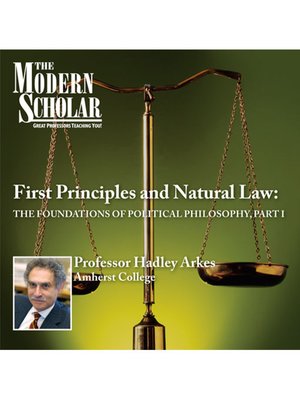 cover image of First Principles & Natural Law Part 1